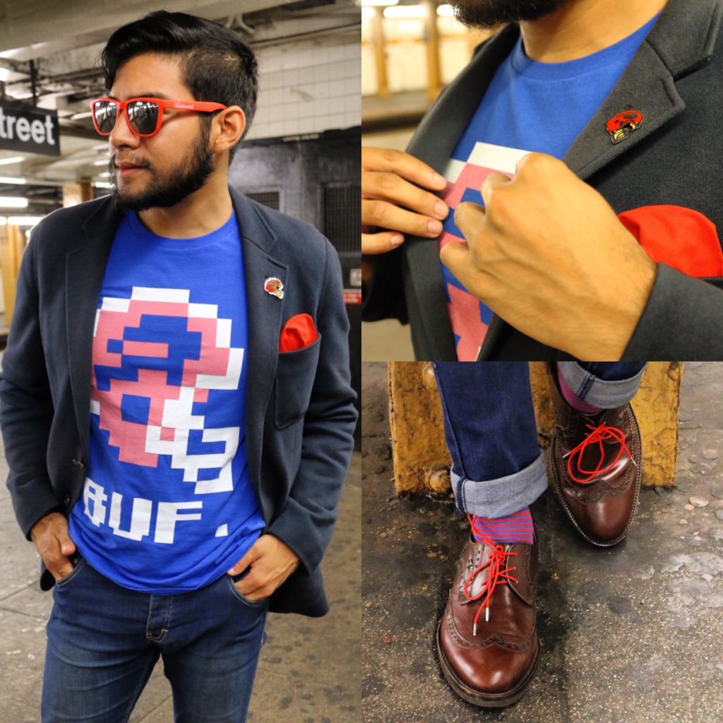 buffalo bills inspired menswear suit looks with a blazer