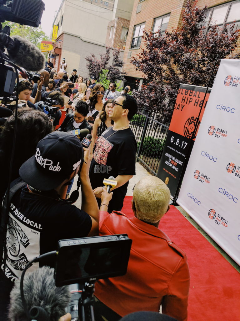 KID CAPRI AT global hip-hop day in the bronx