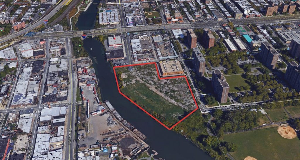 York Studios Bronx Property - Aerial View