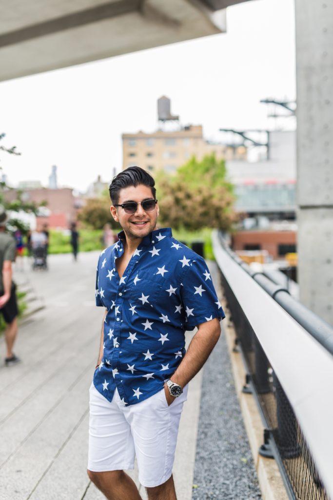 Casablanca / Americana Old navy star print shirt