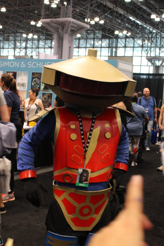 alpha 5 power rangers cosplay new york comic con 2017