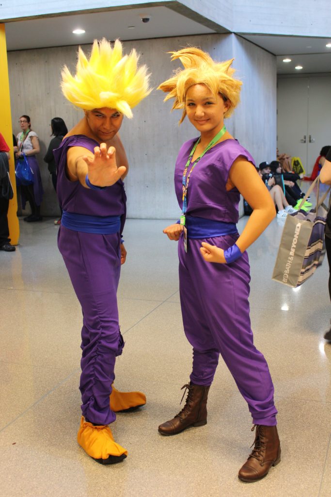 gohan dragon ball z cosplay new york comic con 2017