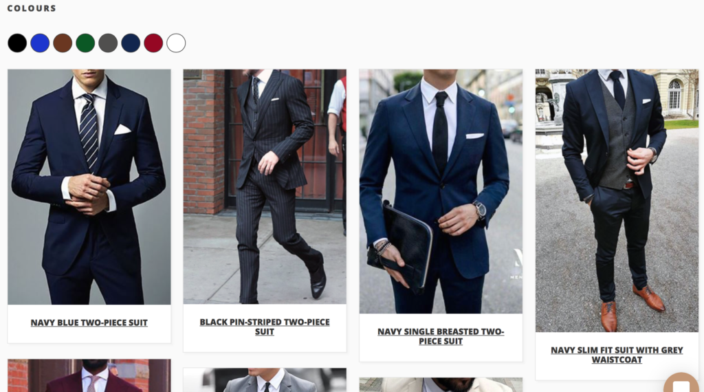 how to order a suit on thedrop.co