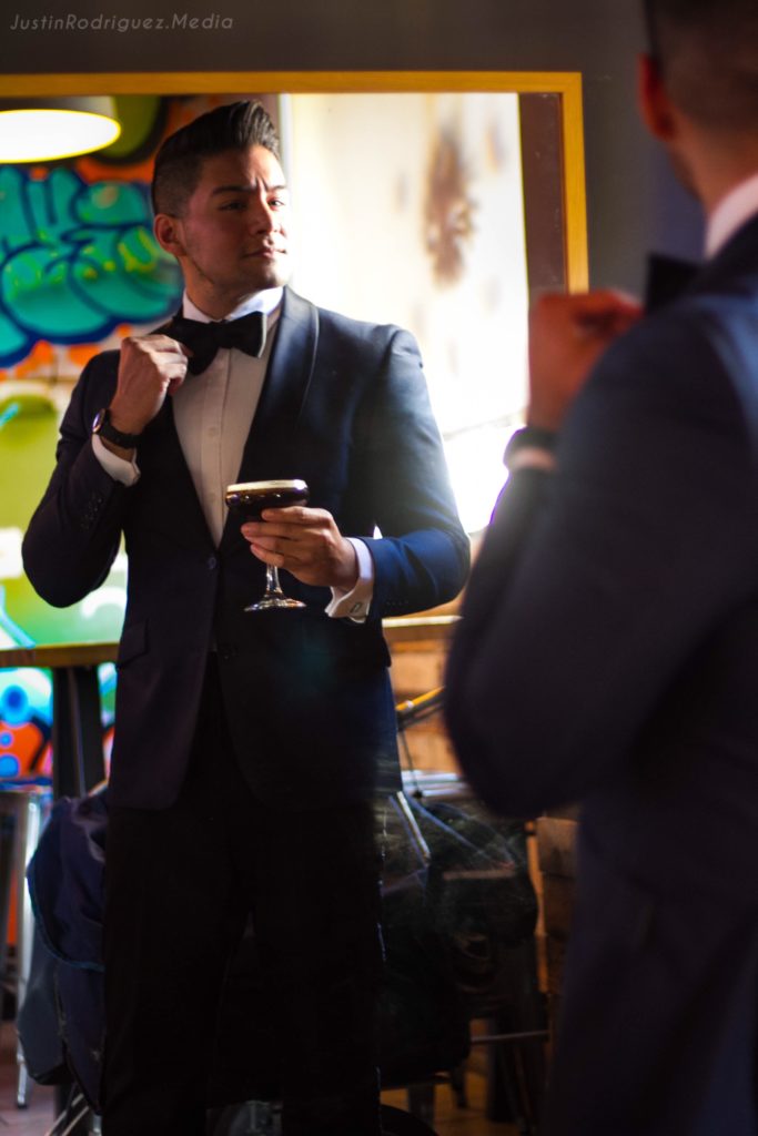 Navy Blue Tuxedo - the-bronx-public-restaurant - dandy in the bronx - photo by Justin Rodriguez