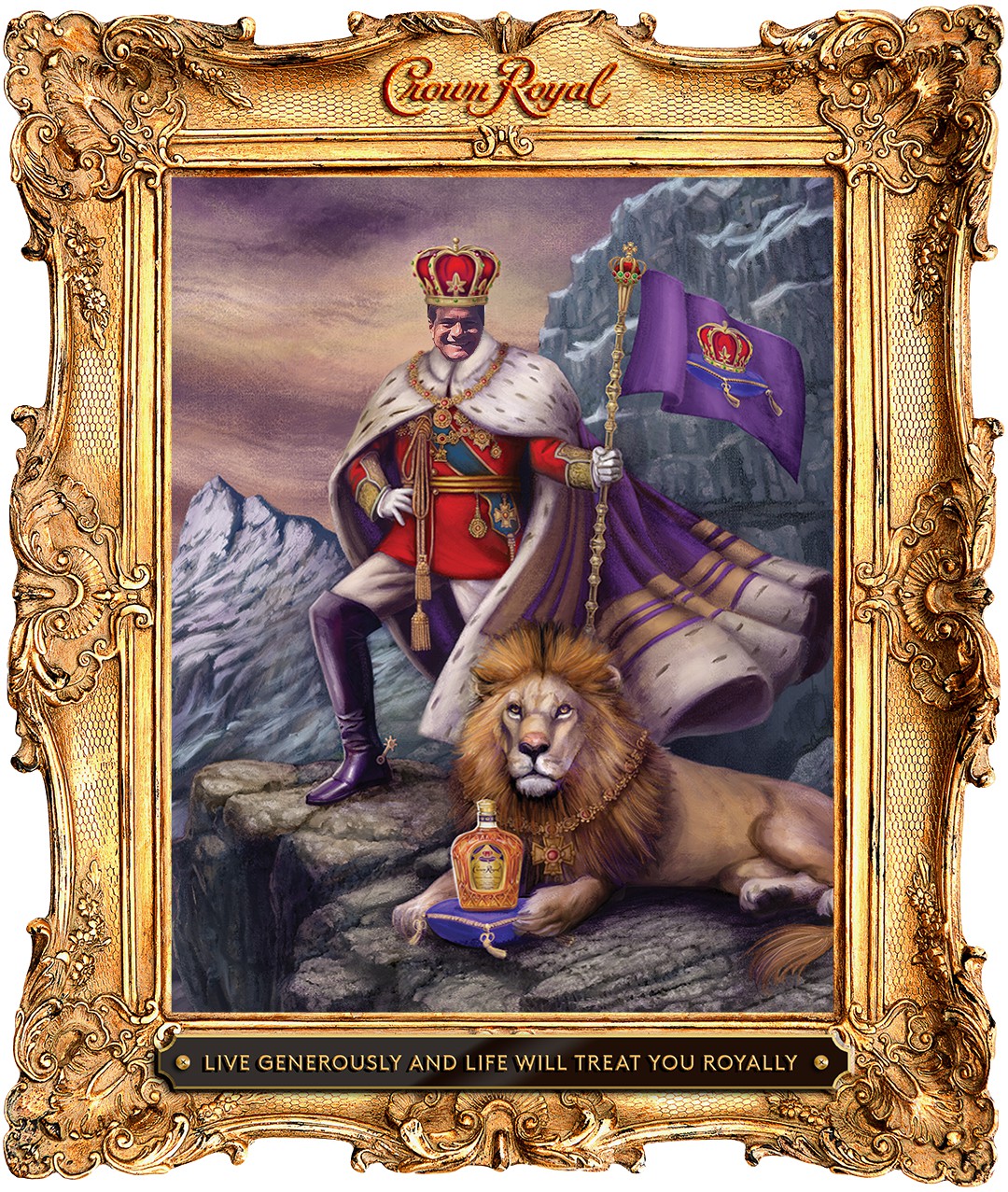 Crown Royal Encourages You To Crown Your Father Leading Into Fathers Day Dandy In The Bronx