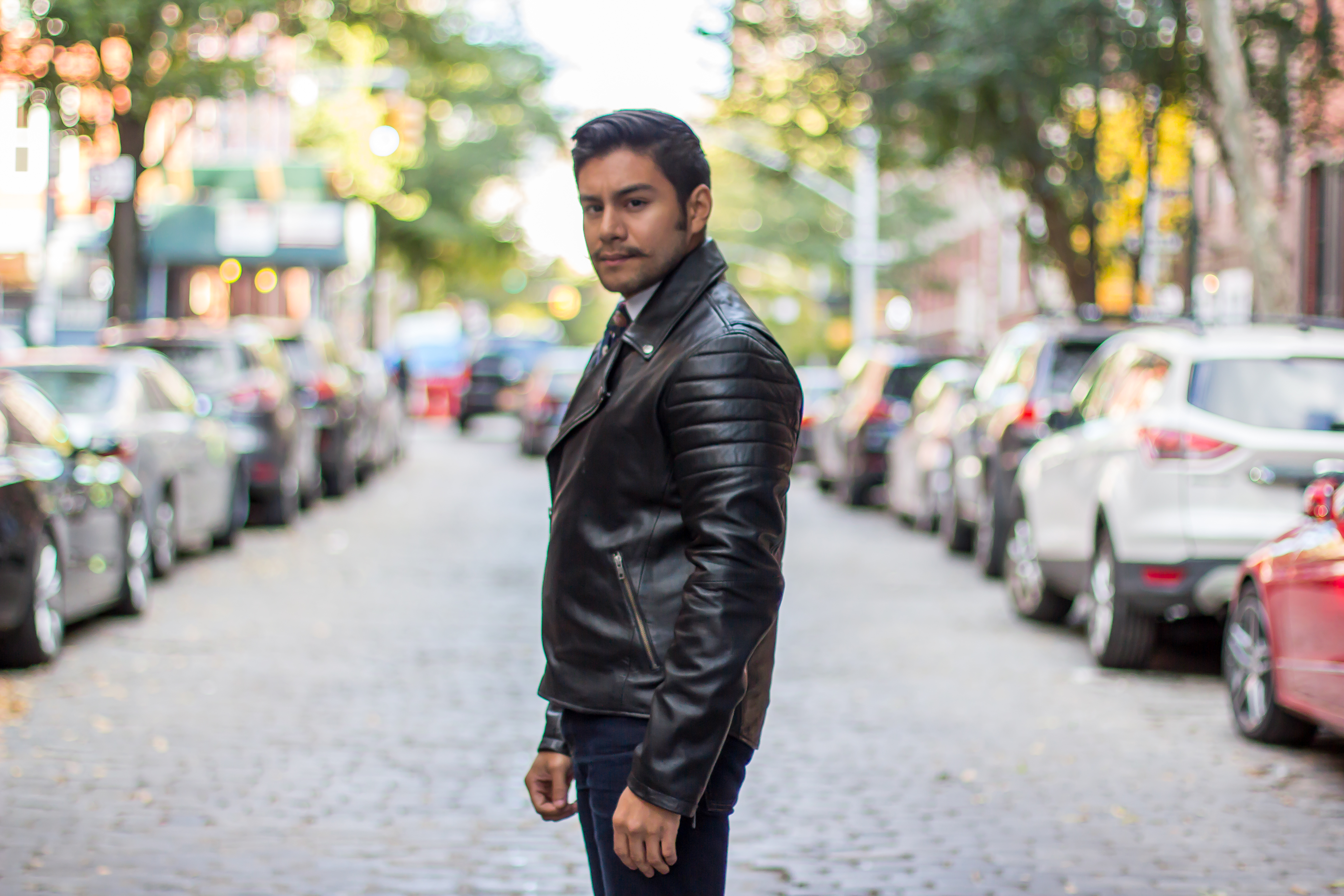 Dapper Leather - leather jacket style for men - dandy in the bronx