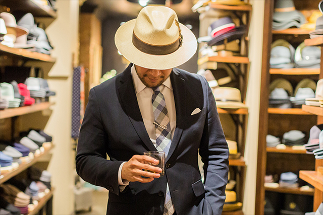 HOW TO FIND THE PERFECT HAT - how to buy a hat - straw hat - Panama hat - dandy in the bronx - goorin bros