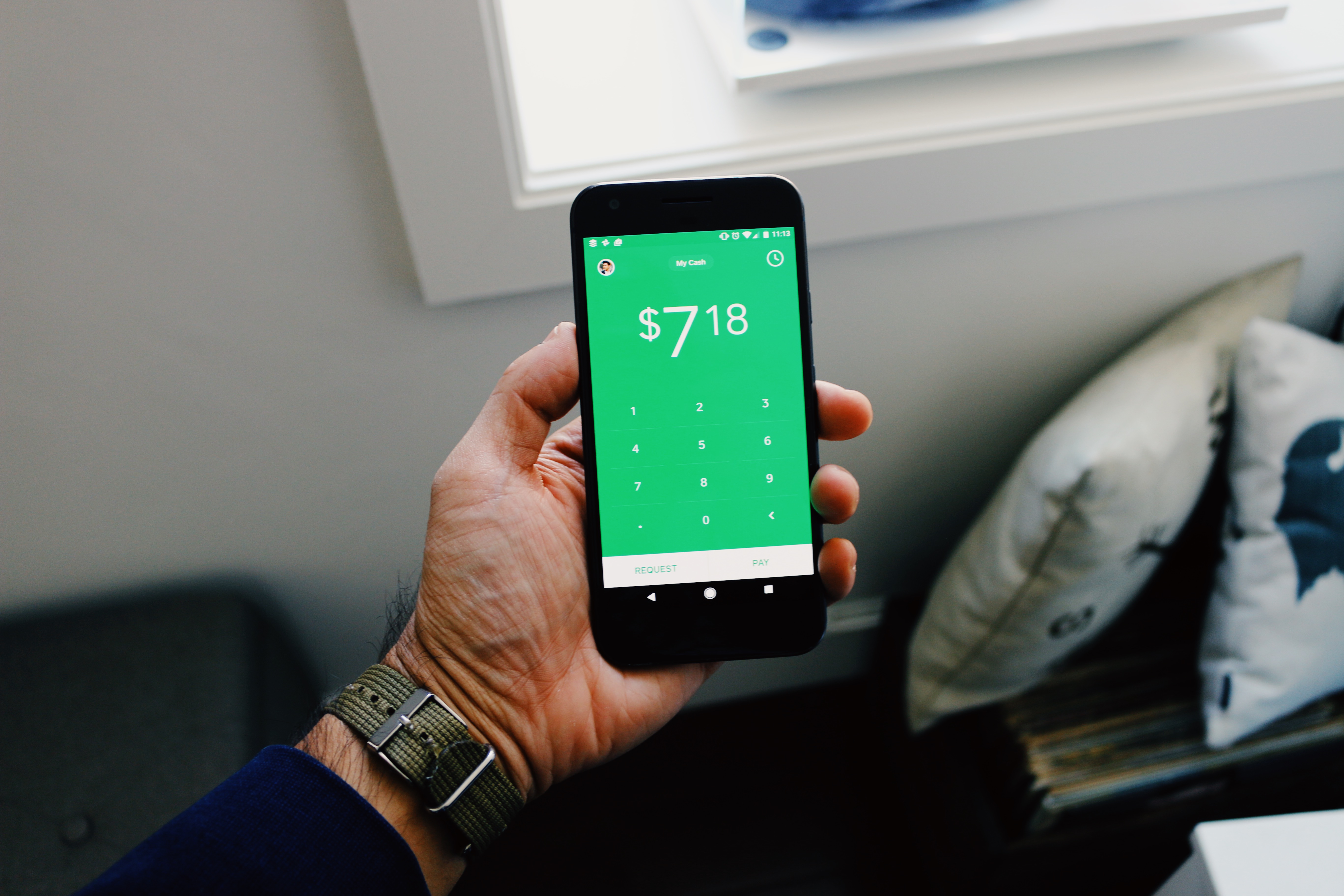 Send money for free with Square Cash