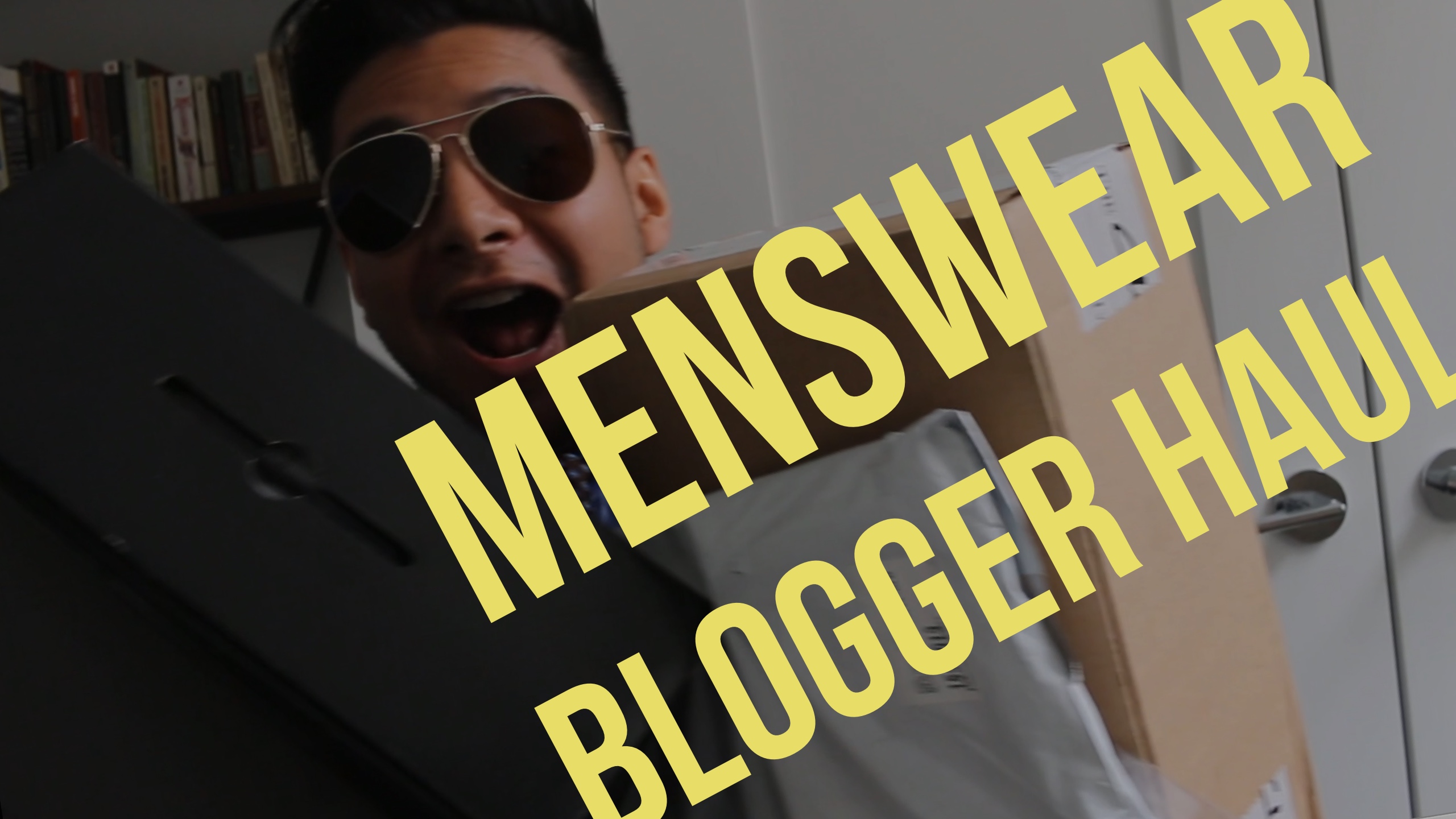 menswear blogger haul video lifestyle