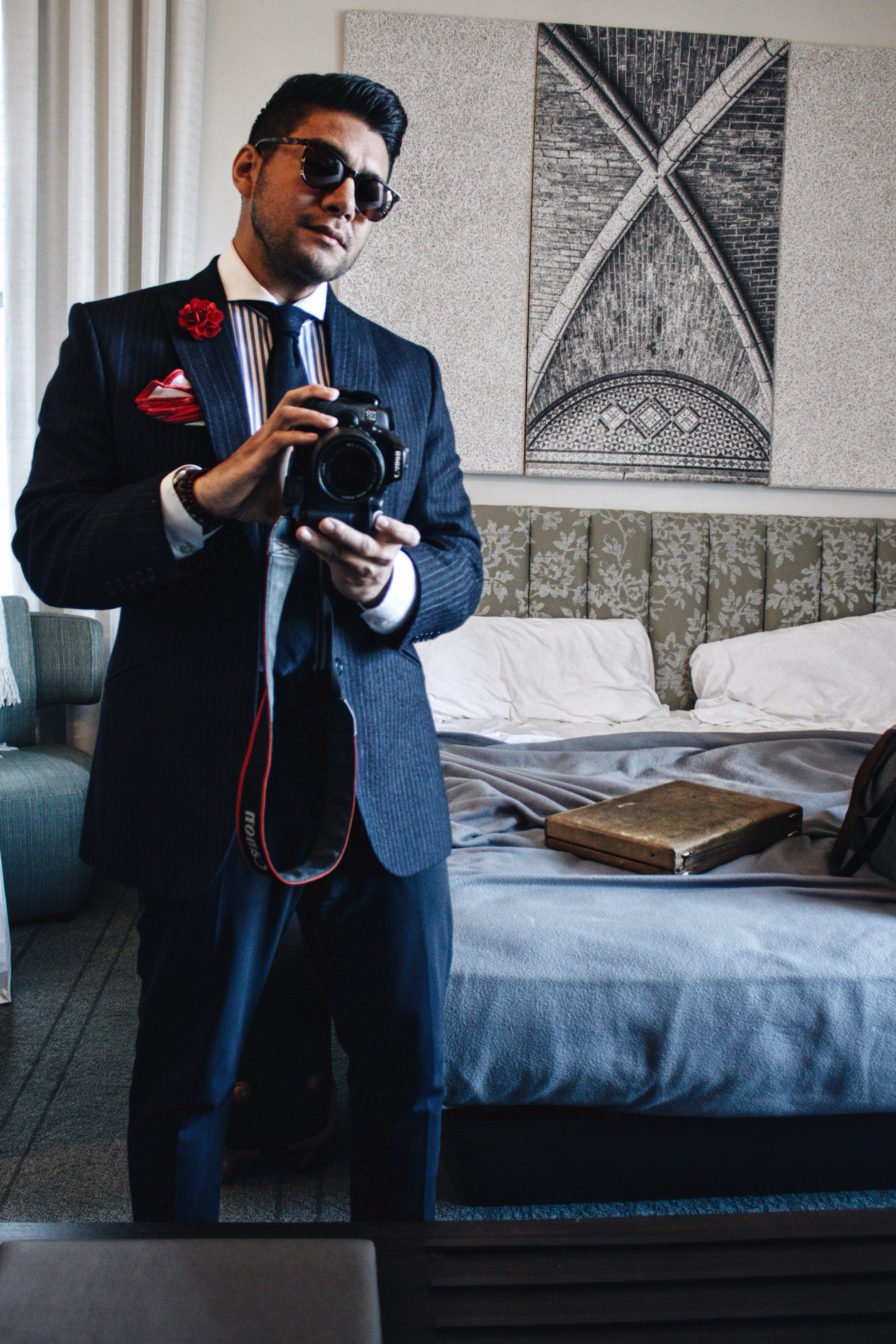 dandy in the bronx - hotel room in hotel henry, buffalo, new york