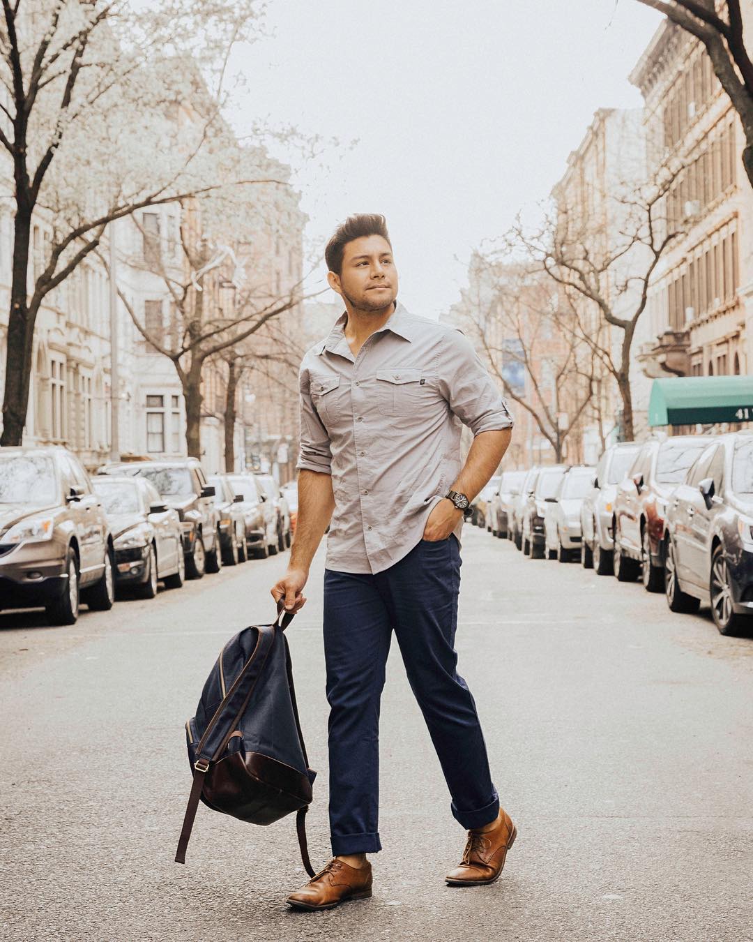 Chinos: How to Wear Them Well - navy chinos - blue chinos - casual chinos - how to wear chinos - smart casual chinos - casual chinos - how to style chinos - how to wear chinos - colorful chinos - dandy in the bronx - smart casual chinos - untucked shirt and chinos - united by blue outfit 