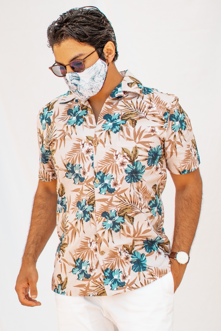 floral shirt - Hawaiian shirt 