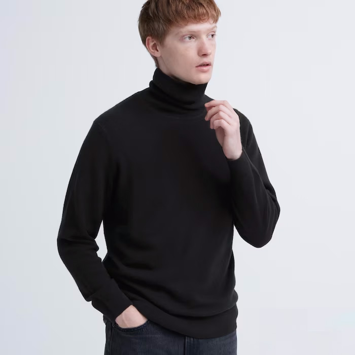 How To Wear a Turtleneck Under a Shirt - Dandy In The Bronx