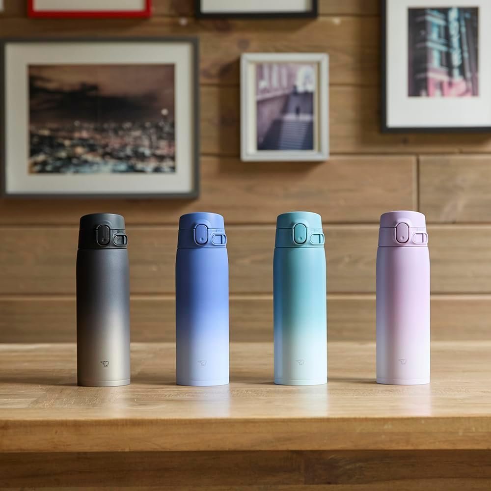 Zojirushi SM-VH60 GoCafe insulated stainless steel mugs in four colors